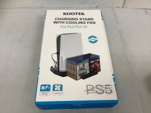 Kootek Charging Stand w/ Cooling Fan, E-Comm Return