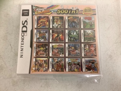 Nintendo DS Super Combo 500 in 1, Appears New