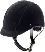 Ovation Competitor Equestrian Riding Helmet,&nbsp;Lightweight&nbsp; Low-Profile, Velvet Texture ABS Alloy Hard Shell,&nbsp;Small/Medium (6 1/2 - 7) - Appears New