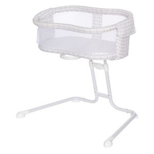 HALO BassiNest Glide Sleeper, Bedside Bassinet, Adjustable, Mosaic  