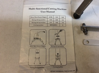 Multi-functional Cutting Machine. Appears New