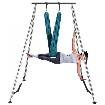 VEVOR Yoga Sling Inversion Swing Stand with 236in Aerial Silk Sling