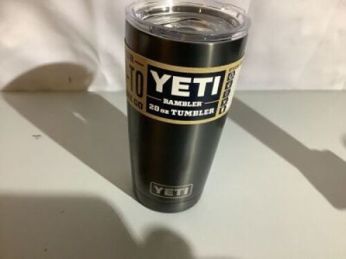 Yeti Rambler 20oz Tumbler, Broken Lid, Ecommerce Return