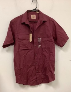 RedHead Mens Short Sleeve Button Down, M, New