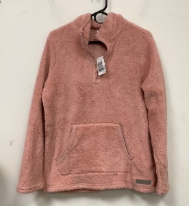 Womens Sherpa Pullover, M, New