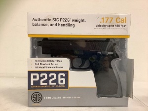 Sig Sauer P226 CO2 Powered Air Pistol, Untested, E-Commerce Return, Retail 119.99