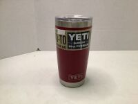 Yeti Rambler 20oz Tumbler, Broken Lid, Appears New