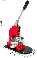 Mophorn Button Maker Button Maker Machine Button Badge Maker 1 Inch 25mm Aluminum Frame 500 Parts Circle Cutter. E-Commerce. Appears New
