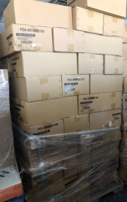 Pallet of Cases of Hand Sanitizer Wipes, Appears New, SOLD AS IS