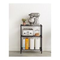 Small 3 Tier Kitchen Storage Organizer Rack Wire Shelving Unit