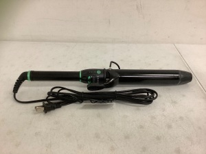 Mint X-Long Curling Iron, Powers Up, E-Commerce Return