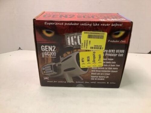 Electronic Predator Call, Gen 2 GC300, Appears New