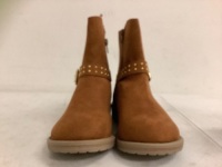 Brash Girls Studded Boots, 4, Appears New, 