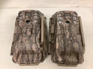 Lot of (2) Assorted Moultrie Trail Cams, E-Comm Return