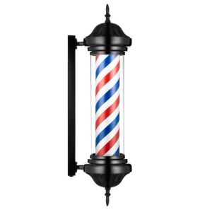 30" Rotating LED Stripes Barber Pole Light 