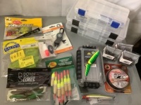 Lot of (15) Fishing Lures and Supplies, Ecommerce Return