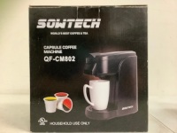 Sowtech Capsule Coffee Machine, Powers Up, Appears New
