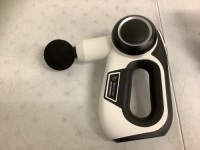 Massage Gun, Powers Up, Appears New