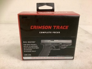 Crimson Trace Rail Master Laser, Untested, E-Commerce Return