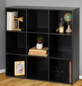 BCP 9-Cube Bookshelf, Appears new, Retail 129.99