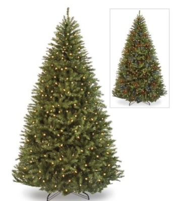 Best Choice Products 7.5ft Pre-Lit Artificial Christmas Tree, Untested, Appears New, Retail 399.99