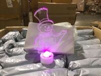 Lot of (225) LED Snowman Lights&nbsp;