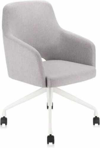 Upholstered Home Office Desk Chair with Swivel and Comfy Back Support&nbsp;