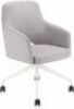 Upholstered Home Office Desk Chair with Swivel and Comfy Back Support&nbsp;
