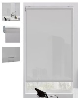 Lot of (2) GLOWE Cordless 5% Solar Roller Shade&nbsp;35" x 72", Appears new, Retail 149.99