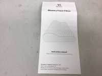Misiki Memory Foam Pillow, Appears New
