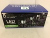 LED Solar Path Lights 8 Pack, E-Commerce Return