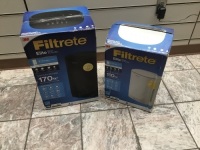 Lot of (2) Filtrete Room Air Purifiers. Untested Store Returns