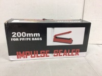 Impulse Sealer, Powers Up, E-Commerce Return
