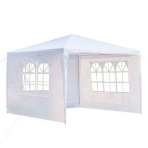 10 Ft. W x 10 Ft. D Metal Party Tent