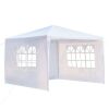10 Ft. W x 10 Ft. D Metal Party Tent