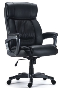 Lockland Bonded Leather Big & Tall Managers Chair, E-Comm Return