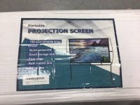 Portable Projection&nbsp;Screen, Appears New