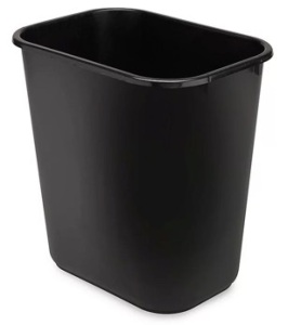 Desk Side Wastebasket, 7 gal, E-Comm Return