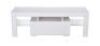 Modern Minimalist TV Cabinet with High-gloss LED Lights