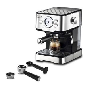 Gevi 15 Bar Espresso Coffee Machine with Foaming Milk Frother Wand 