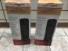 Lot of (2) Profusion 19" Ceramic Tower Heaters. Untested Store Returns