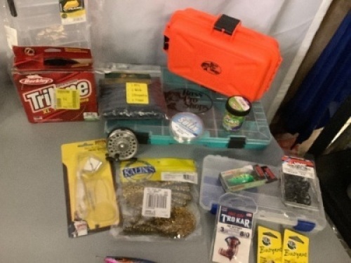Lot of (15) Misc. Fishing Lures and Supplies