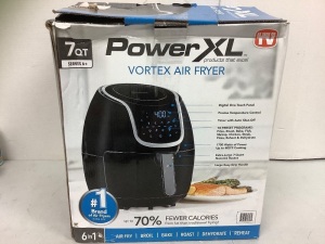 Power XL Vortex Air Fryer, Powers Up, E-Commerce Return