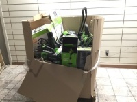 Pallet Full of Greenworks Pro Power Equipment. Store Returns. Items are untested. May contain incomplete or broken pieces