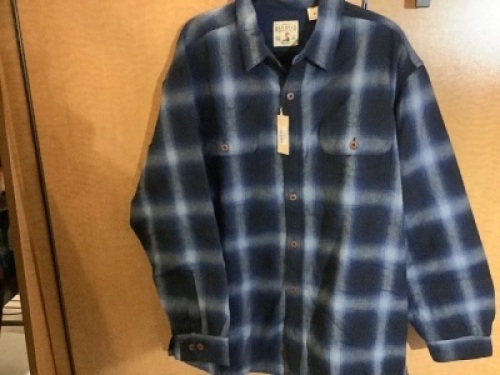 Red Head Men's Flannel, XL, Appears New
