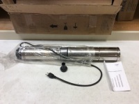 Submersible Pump, 4" Deep Well, 1/2HP, 25.5GPM, 164ft Max, 110V,&nbsp;Long Life. Appears New