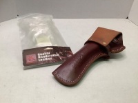 Remington Revolver Leather Sheath, Appears New