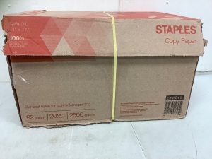 Staples 11x17 Copy Paper, Appears New