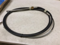 12 ft. Rotary Mechanical Steering Cable for Boat. Appears New