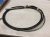 12 ft. Rotary Mechanical Steering Cable for Boat. Appears New